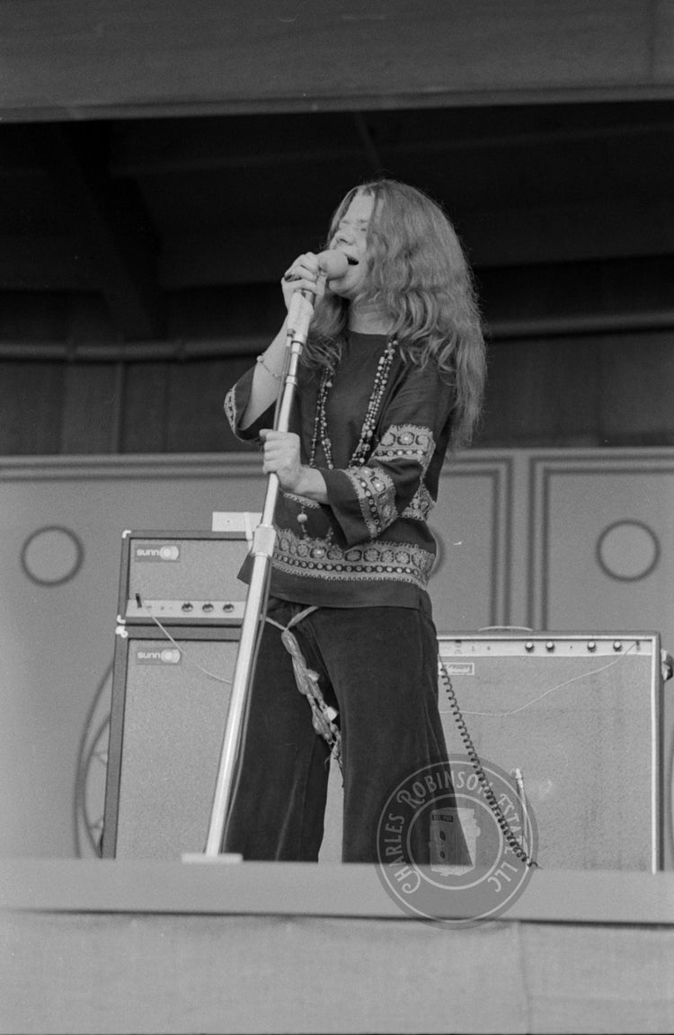 Janis Joplin Singing - Monterey Jazz Festival 1967
